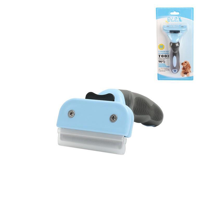 

Расческа для удаления шерсти домашних животных с нескользящей ручкой для кошек и собак 91424/1/2