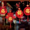 DIY Hanging Pendant Spring Festival Ornament New Year Decoration Fu Character Pendant Door Painting