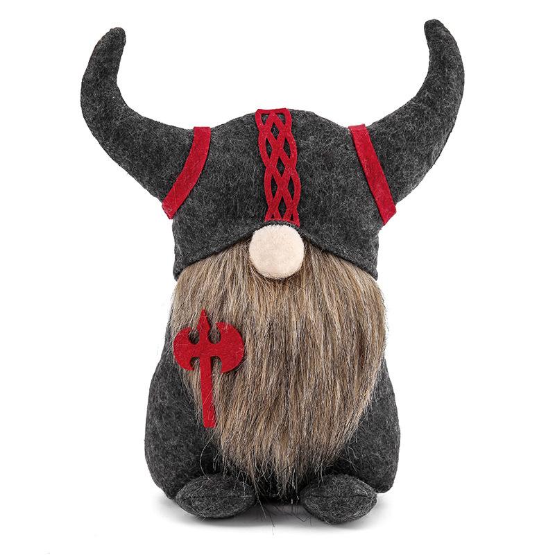 

Наклонная кукла-гладиатор Креативное настольное украшение Кукла-Рудольф без лица Украшение для окна F1-20 small red (20 * 15 * 8CM)