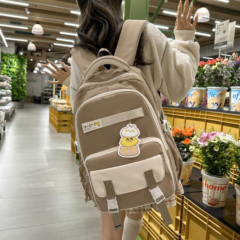 Backpack College-style Women's Schoolbag High-capacity Schoolbag For Middle School Students