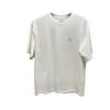 MLB T Shirts Unisex Cream Crew Neck Moderate Straight Fit 3ATSB0354-50IVS