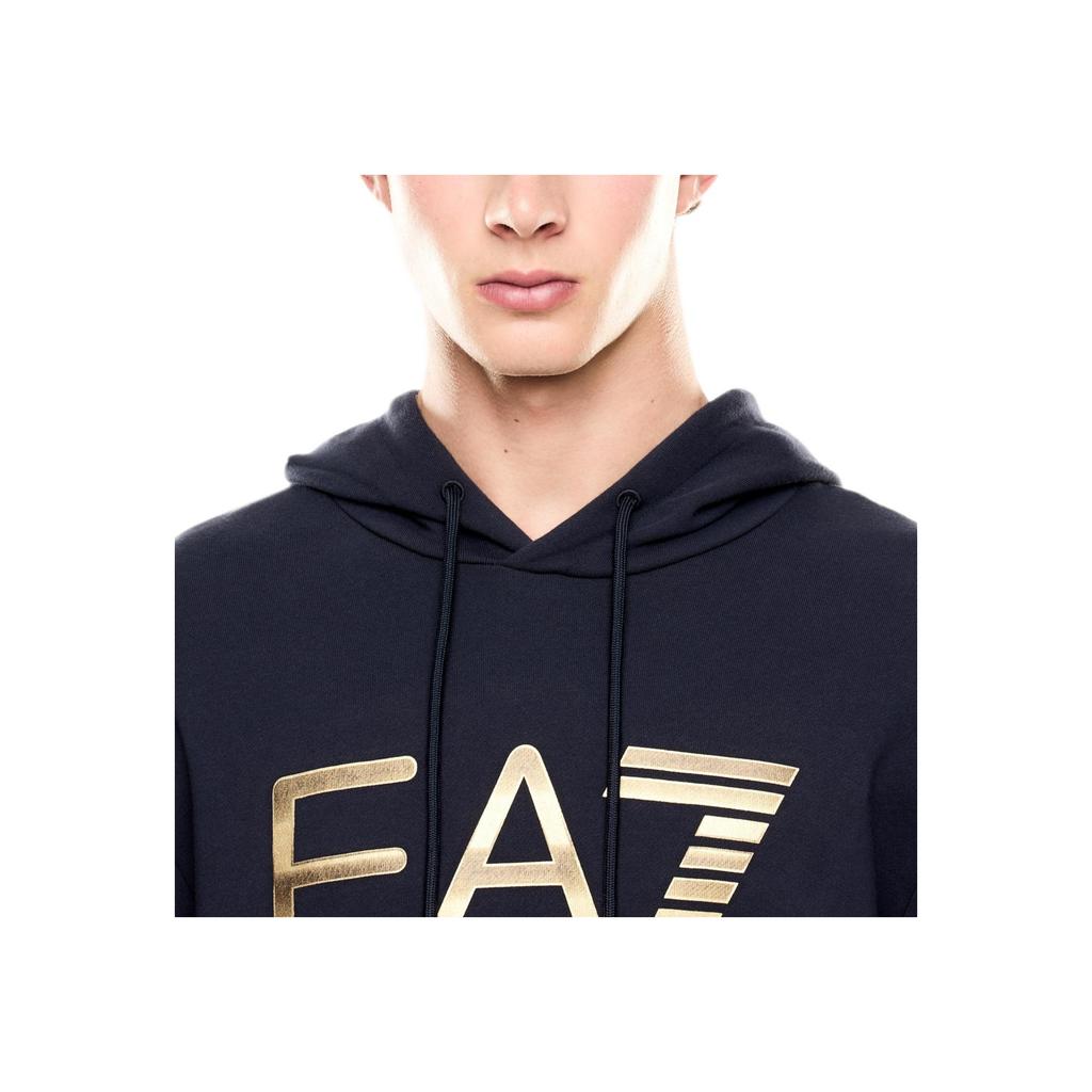 Emporio Armani EA7 FW25 Logo Stretch Cotton Hoodie Men hoodies 7M001190-AF17787-UB102