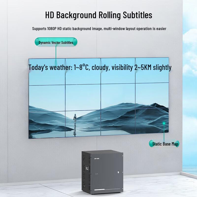 MT-viki MT-DM80 Modular Video Wall Processor Chassis