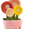 4Pcs Ceramic Measuring Cups Set with Base, Fun Kitchen Utensils with Holder Cup, Home Decorative Kitchen Tool