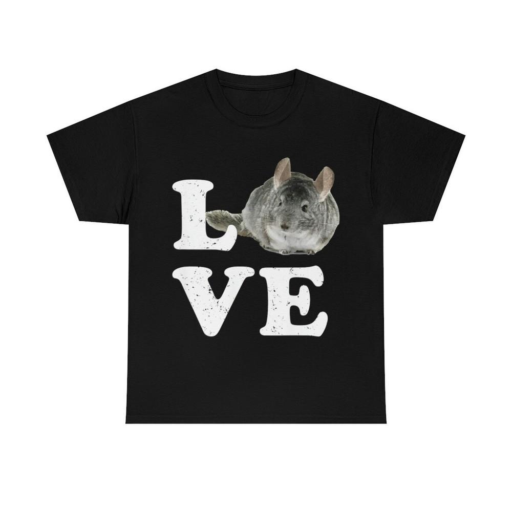 I Love My Chinchilla Chinchillin Pet Lovers Unisex T Shirt S