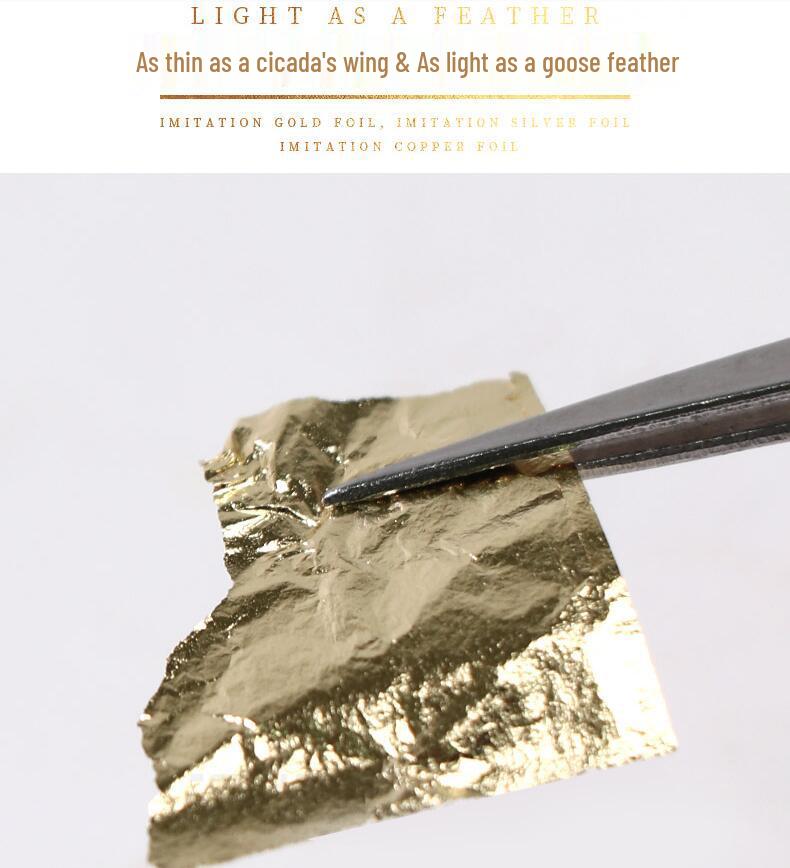 Imitation Gold, Silver & Copper Foil Painting Tools for Freehand Oil Painting