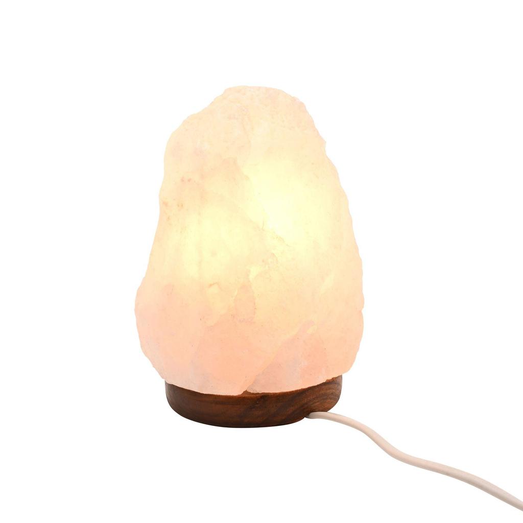 Serenity Natural White Rock Salt Lamp - 1-2kg