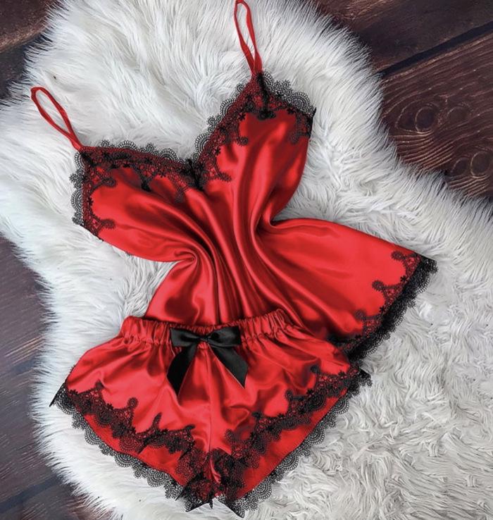Lace Edge Camisole: Sexy Home Wear One Piece