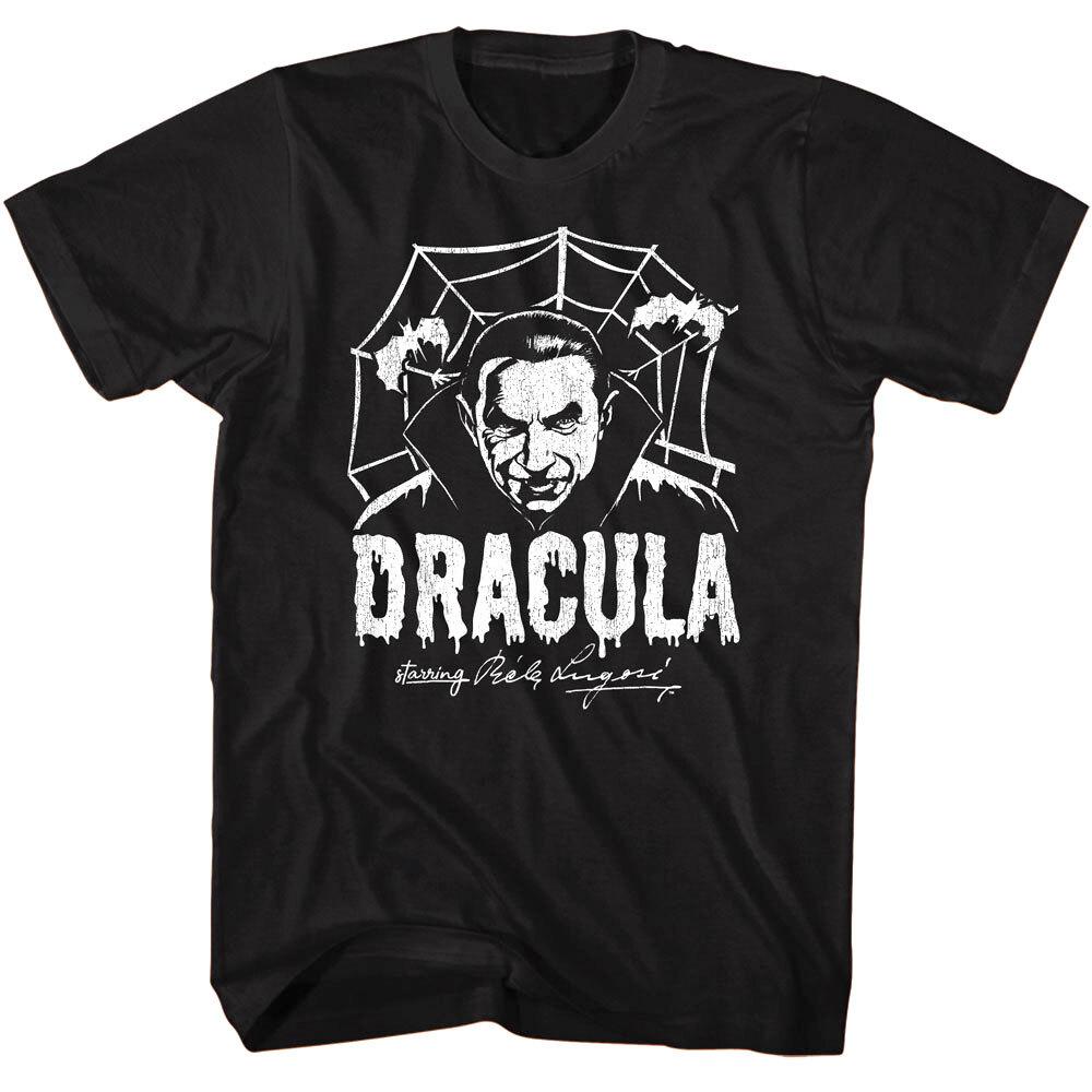 Bela Lugosi Dracula Spiders Web Men T Shirt Vintage Vampire Horror Movie M
