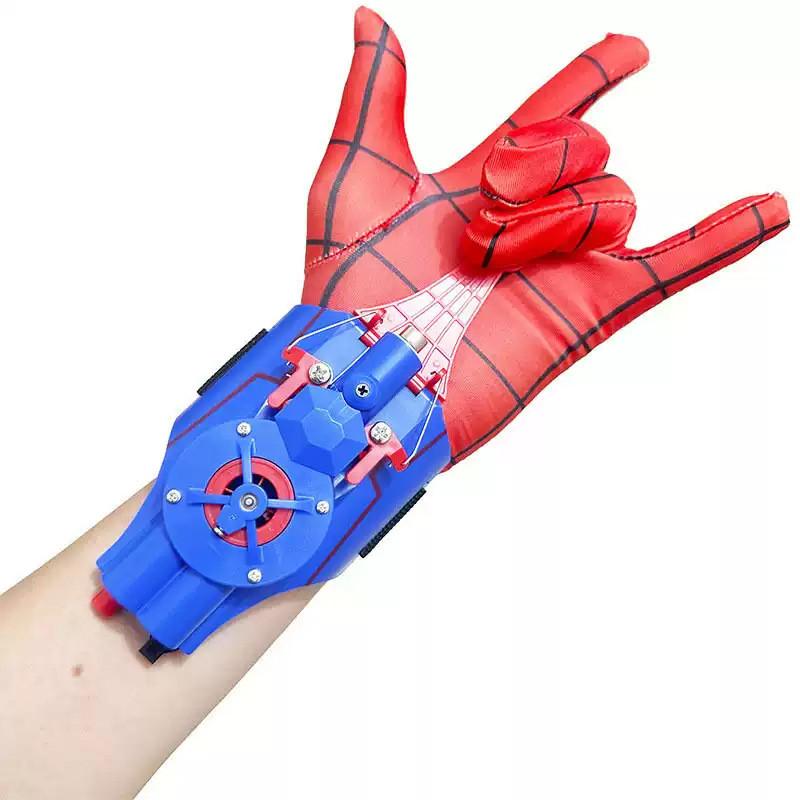 Spider Man Children Electric Launcher Toy With Handheld Remote And Interactive Features For Developmental Play