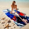 1pc Russian Flag Hero Pose Cartoon Quick Dry Microfiber Bath Towel for Swimming Surfing Camping Unisex Holiday. SJT720188