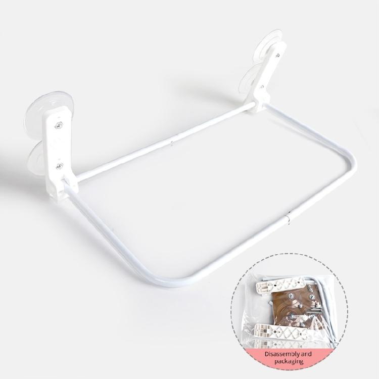 Letto per Gatti Caldo e Confortevole Design Sospeso con Ventosa Copertura Rimovibile Lavabile Struttura Robusta per Uso Interno