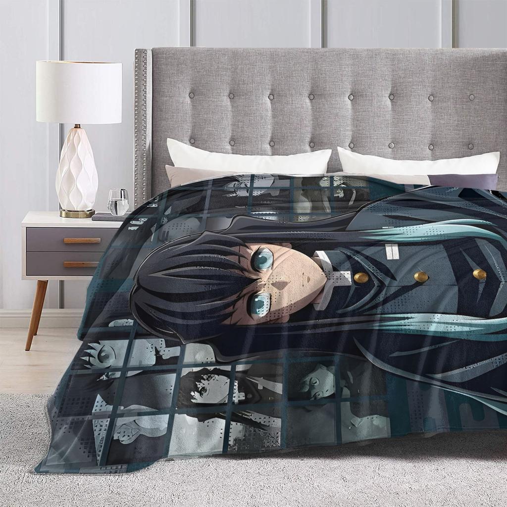 Tokitou Muichiro Decken Qualität Weich Warm Überwurfdecke Frühling Dekorativer Sofa Bett Flauschige Bettdecke
