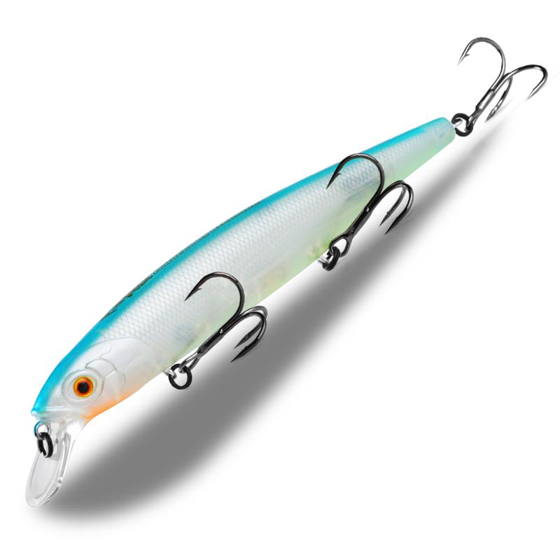 Bearking 128mm 23g New Hot Model Professional Quality Fishing Lures Hard Bait Dive 1.5m Quality Wobblers Minnow