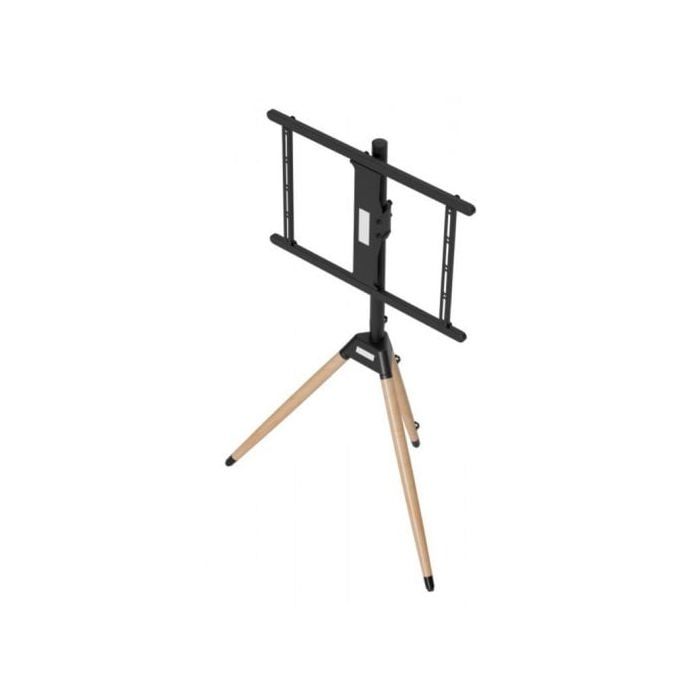 Soporte TV Gembird TVS-75ST-01 Base Giratoria Altura Ajustable 32-75" 35kg Negro/Madera