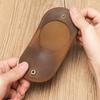 Simple Style Genuine Leather Small Wallet Handmade Ultra Light Change Purse Hasp Mini Coin Purse Men And Women