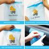 Upgraded Car Trash Bag, 45pcs Easy Stick-On Disposable Car Garbage Bags, Waterproof Leak-proof Vomit Bag, Kitchen Storage Bag, Suitable for Car