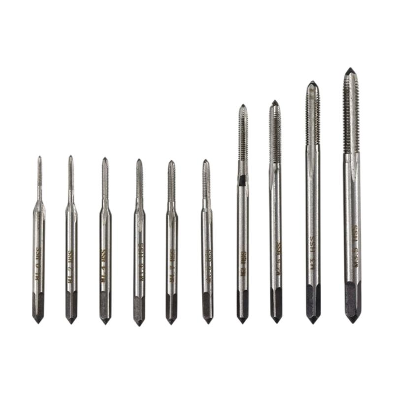 Straight Flute Machine Tap Set For Various Thread Cutting In Various Materials Offering Stability Efficient Performances