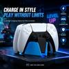 RGB Controller Charging Station for PS5 Dual Fast Charger RGB Indicator Charging Stand Docking Station Game Components