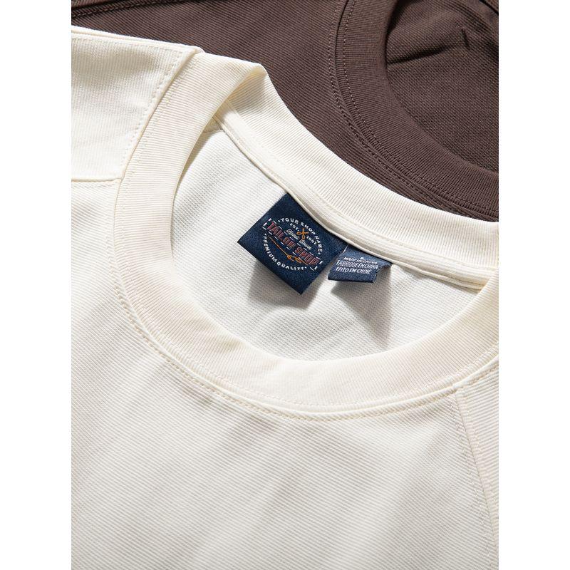 Short sleeve Men's Summer New Soft Breathable Half Sleeve Top Raglan Sleeve Japan fashion Simple All-Match Loose Casual T-shirt