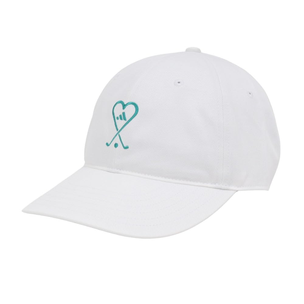 

Хлопковая охлаждающая бейсболка для гольфа Adidas Golf белая женская, белый