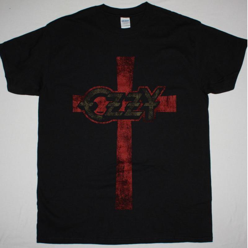 OZZY OSBOURNE CROSS NEW BLACK T-shirt L