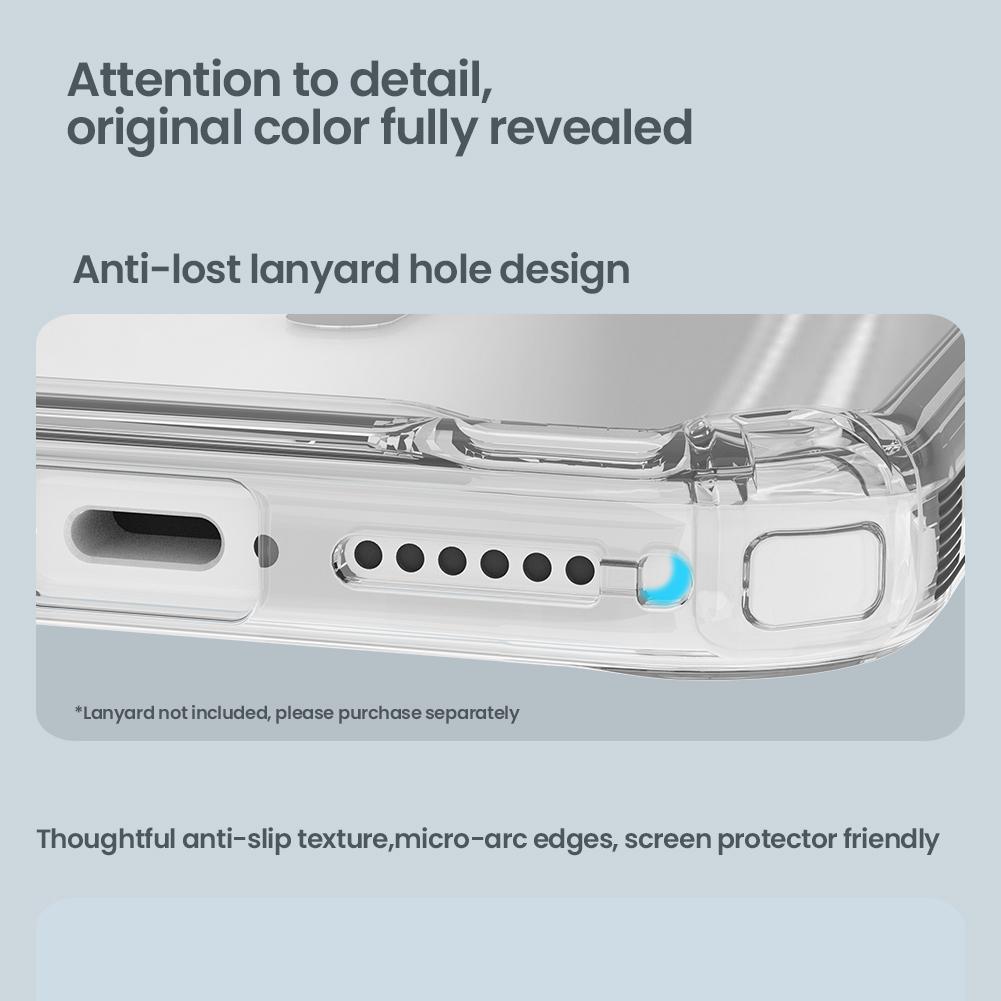 NILLKIN For iPhone 17 Pro Max Air Case Nature TPU Pro Transparent Soft Silicon Cover Clear Case