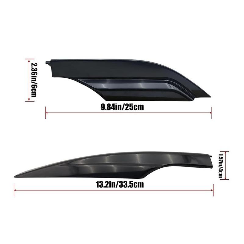 Roof Cargo Rack Rail End Cover Shell Cap Trim for Toyota RAV4 2006-2012, ABS Roof Rack Cross Bar Rail Protection Cover 4PCS