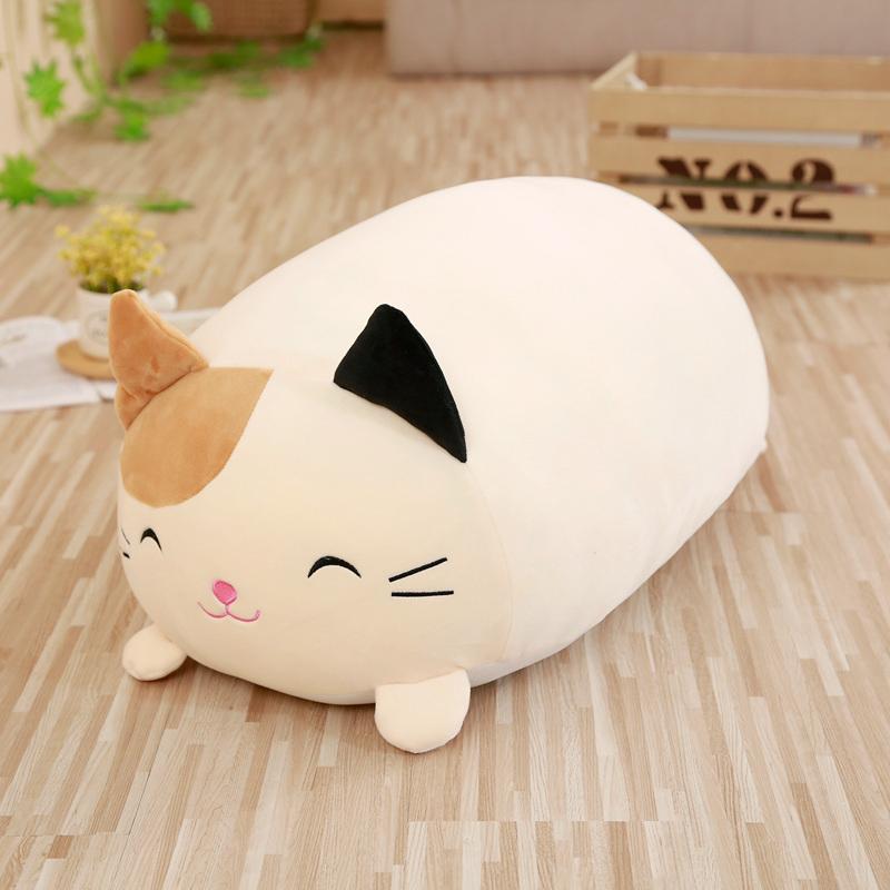 25CM Soft Animal Cartoon Pillow Cushion Cute Fat Dog Cat Totoro Penguin Pig Frog Plush Toy Stuffed Lovely Kids Birthyday Gift
