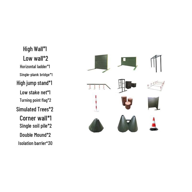 Mobile Obstacle Course Training Set