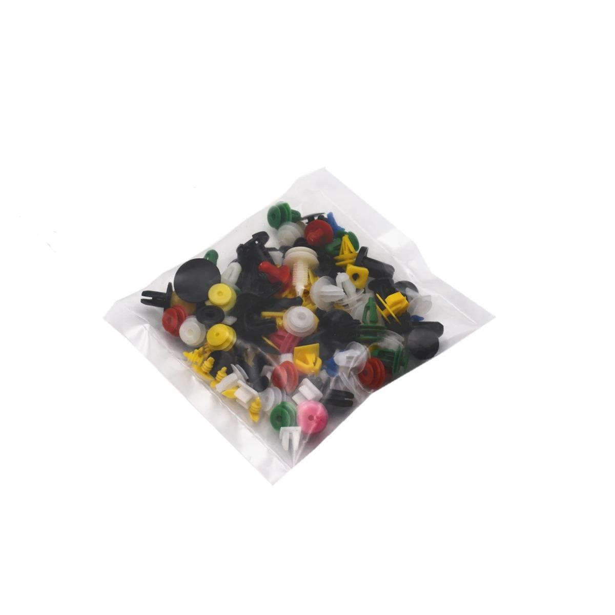 50-500 Pcs Car Clips Fastener Screws Bumper Interior Decoration Auto Nylon Random Mixing Universal Accessories