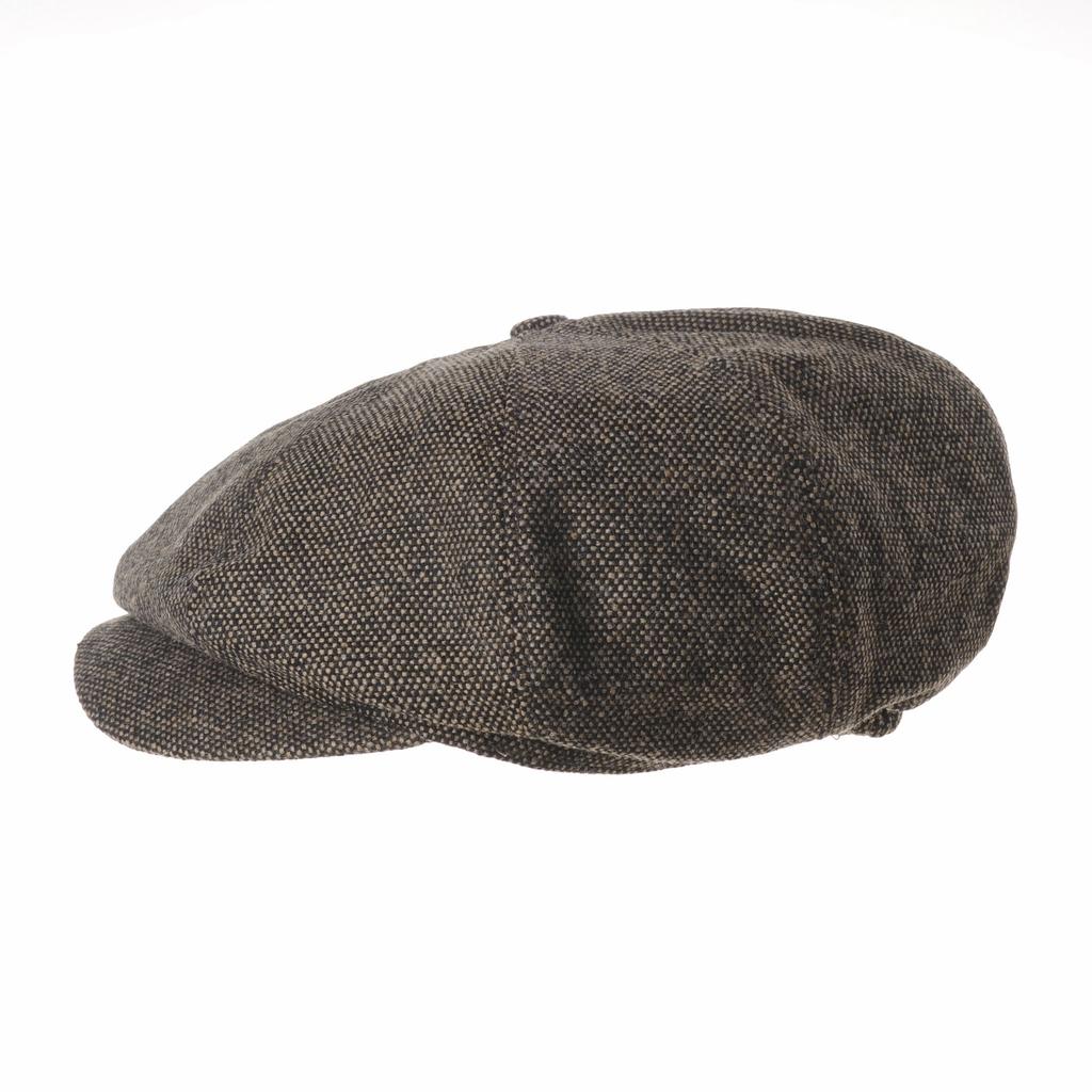 [Withmoons] Simple Wool Casquette Hat for Autumn/Winter, Men's & Women's SL3525 (Darkbrown)