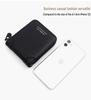 New Men's Short Wallet with Corner Protector: Chain Coin Purse, Multi-Card Slots, Zippered Card Holder
