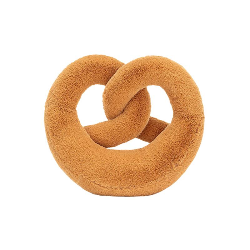 JELLYCAT Fun Food Series Pretzel Cute Doll Plush Doll 18cm Tall
