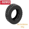 2pcs/lot Building Block Tire Wheel Motorcycle Tyre Car Truck Hub 45982 54120 80279 56907 44771 23799 23798 92912 Brick MOC Set