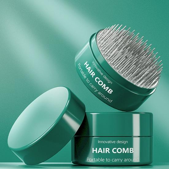 Yousheng Vzduchový polštářový hřeben Opakovaně použitelný Antistatický kartáč na vlasy Jednoklíčové samočištění Masáž pokožky hlavy Přenosný Dámský kadeřnický masážní hřeben Domácí potřeby