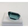 Tourmaline Teal Blue Natural 16-17 Ct Cushion Cut Fabulous Certified Gemstone