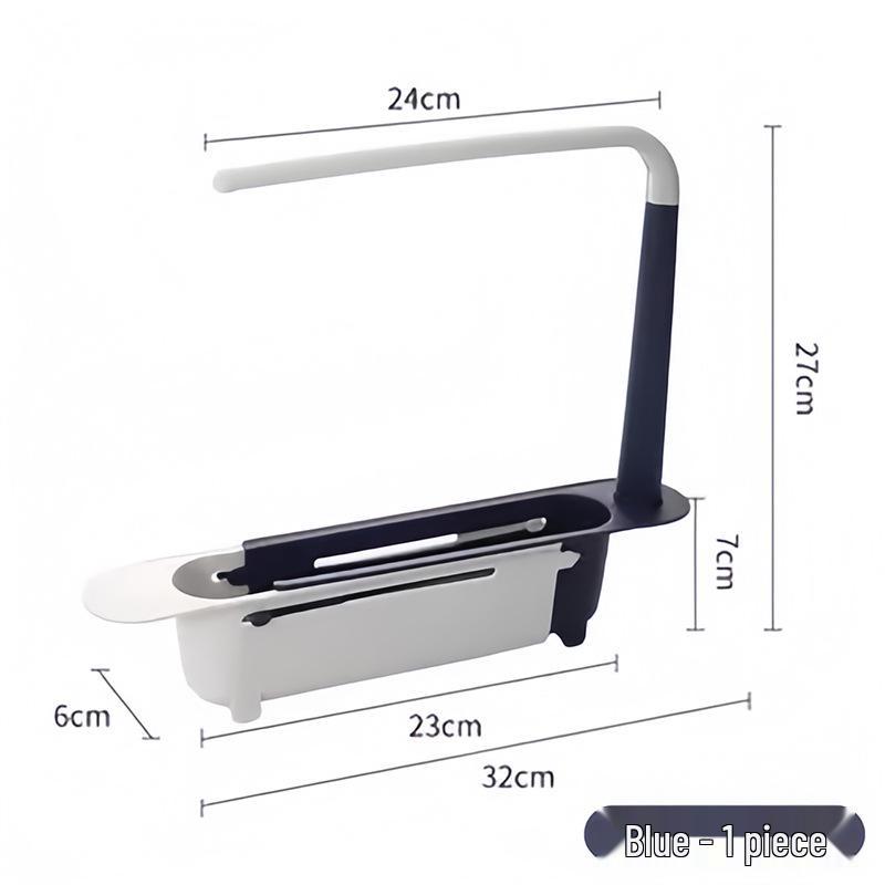 Retractable Multi-function Sink Hanging Drying Rack & Towel Holder