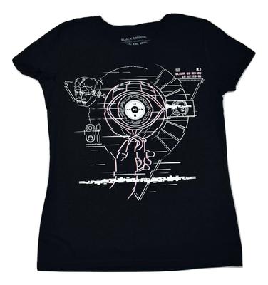 Loot Crate Damen Black Mirror T-Shirt Neu M
