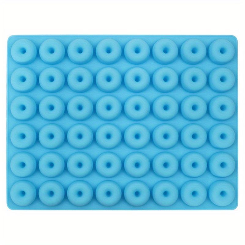 1/6-Cavity Mini Doughnut Chocolate Silicone Mould, Mini Biscuit, Fondant And Sweet Mould – Cake Decoration And Baking Tools