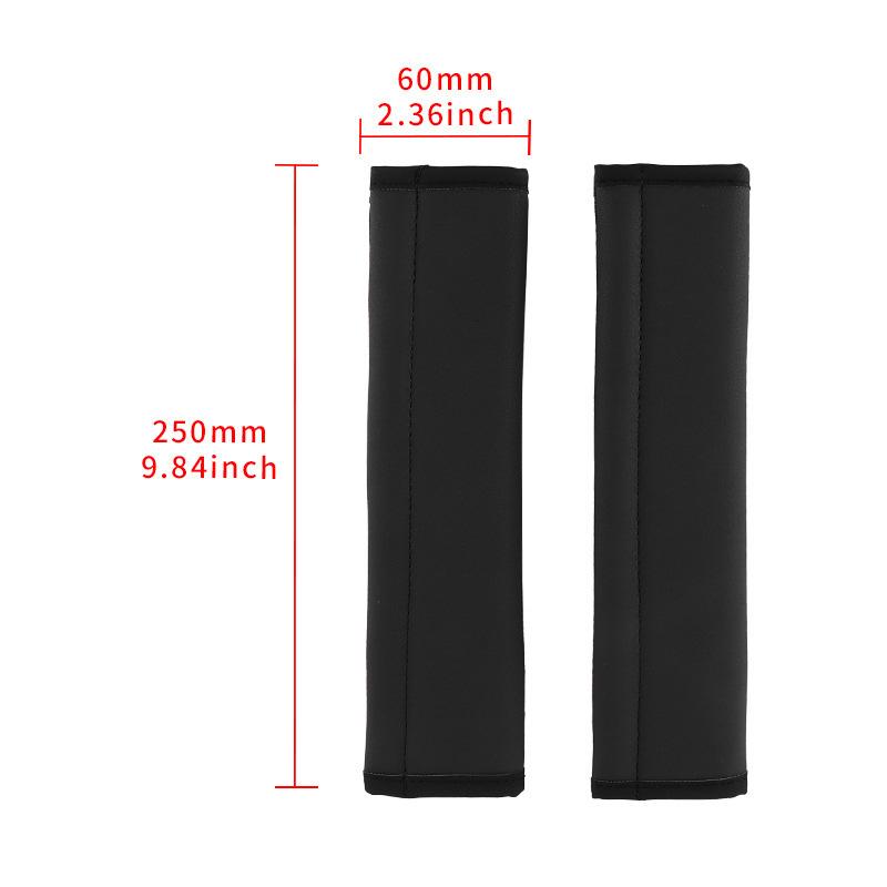 2Pcs Leather Car Seat Belt Cover Protector Shoulder Pad For BMW Performance M X1 X2 X3 X4 X5 E36 E39 E46 E60 E70 E87 E90 E91 E92 sdbf49