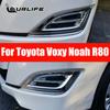 Dla Toyota Noah Voxy Seria 80 2018    ABS Chrom Przednie Lampy Przeciwmgielne Pokrywy Listwy Paski Lamp Przeciwmgielnych