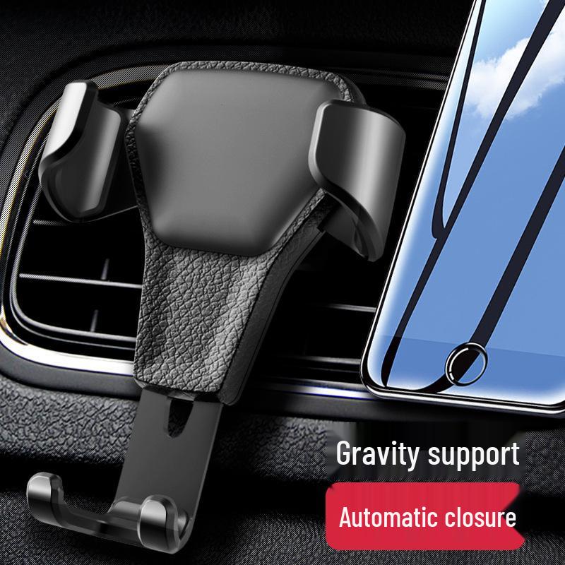 Universal Multi-Functional Car Phone Holder with Air Vent Clip for In-Car Navigation