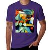 Farbenformen | Paul Klee Abstrakte Aquarellkunst T-Shirt Vintage Anime Erhaben Frucht des Webens Herren T-Shirts