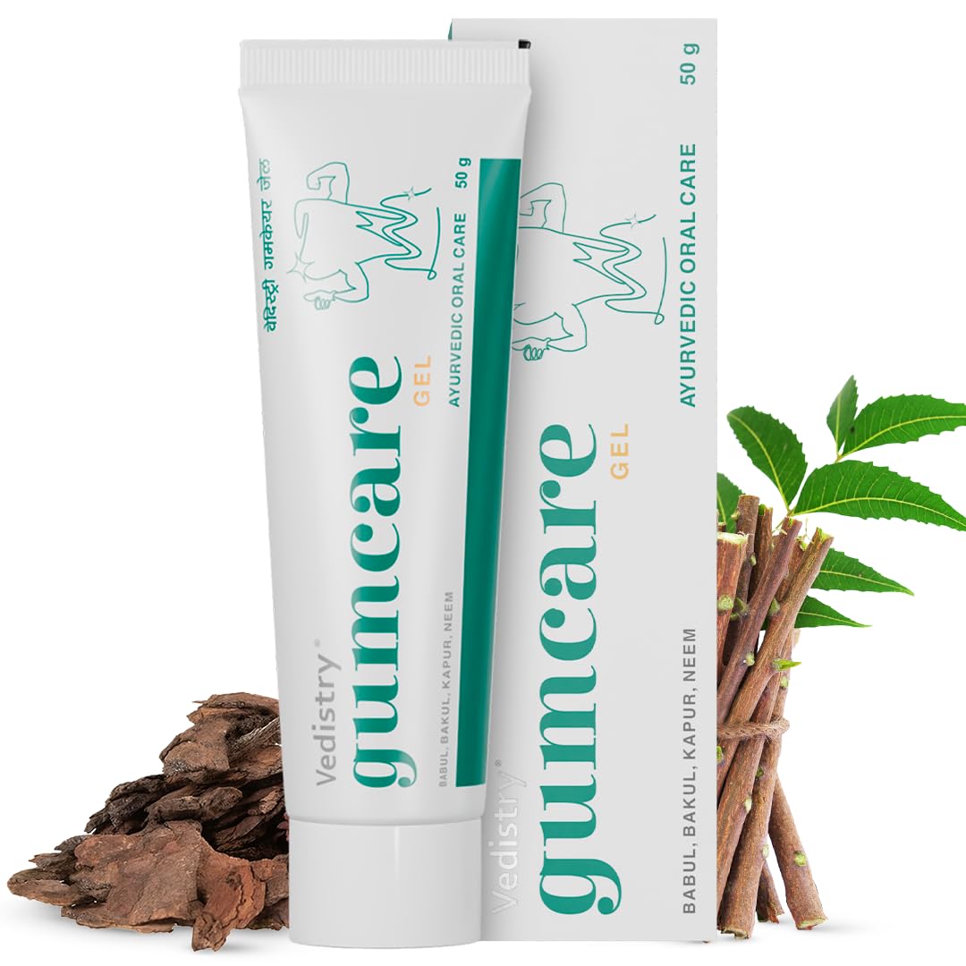 

Зубная паста Vedistry Gumcare Gel 50 г, 1 шт. для естественной крепости десен, здоровья полости рта и защиты от чувствительности