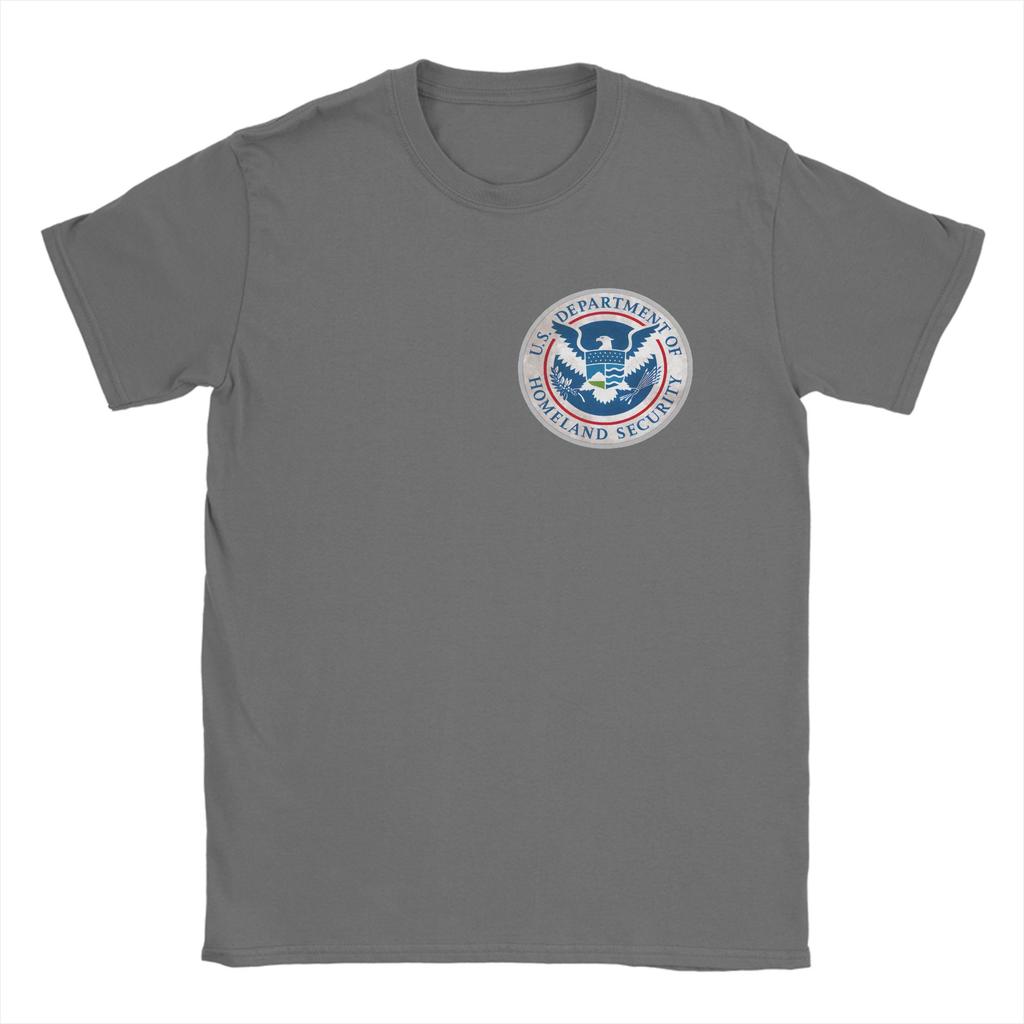 Harajuku TShirt Summer Ice Immigration Logo United States Immigration and Customs EnforceUnisext Hip Hop T Shirts Cotton Tee Shirt