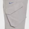 Nike Solid Color Elastic Waist Mid Rise Straight Leg Shorts Kids shorts Academy-Gray FZ4903-009