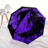 1pc Koi Fish Yin Yang Automatic Open/Close Umbrella with Windproof, Functional Design, 8-Rib Sturdy Canopy