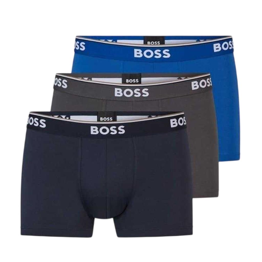 BOSS Mens Bodywear Logo Boxer Shorts (Pack of 3)