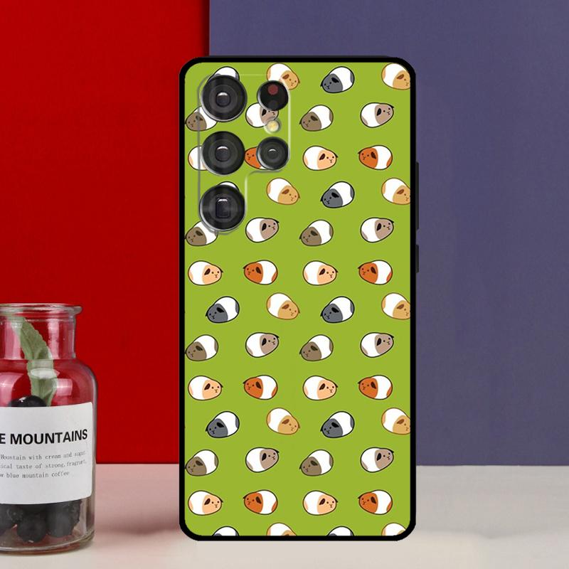 Pattern Guinea Pig Cute Funda Case For Samsung Galaxy S25 Ultra S9 S10 S20 S21 S22 Plus S23 Ultra S24 FE Phone Cover